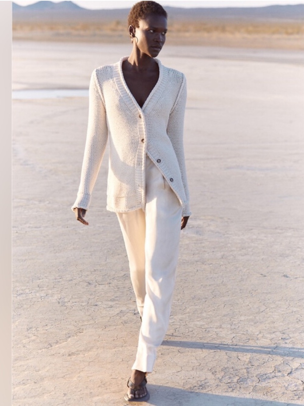 Goop G. Label The Beckham Cotton Beach Cardigan